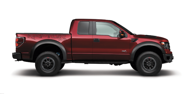 2014 F-150 SVT Raptor Special Edition 2014 F-150 SVT Raptor Special Edition side