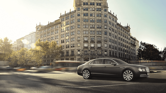 Bentley Flying Spur hits China