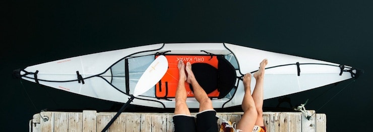 Oru Kayak Beach Foldable Kayak Oru Kayak Beach Foldable Kayak top-view
