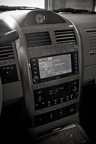 2008 Chrysler Aspen interior screen