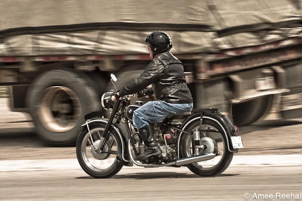 Bmw R25 Riding 1954 BMW R25/3 Motorcycle: A Study in Class & Utility | TractionLife