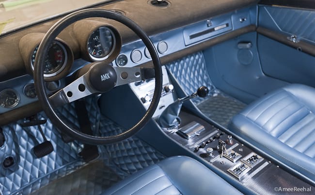 1967 Lamborghini Miura P400 interior