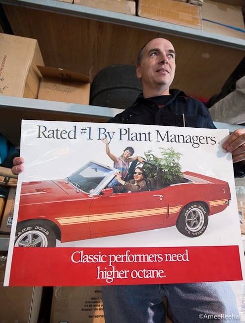 Fred Phillips garage and car collection