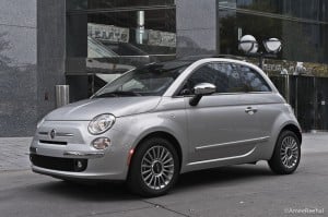 2012 Fiat 500 Lounge front view