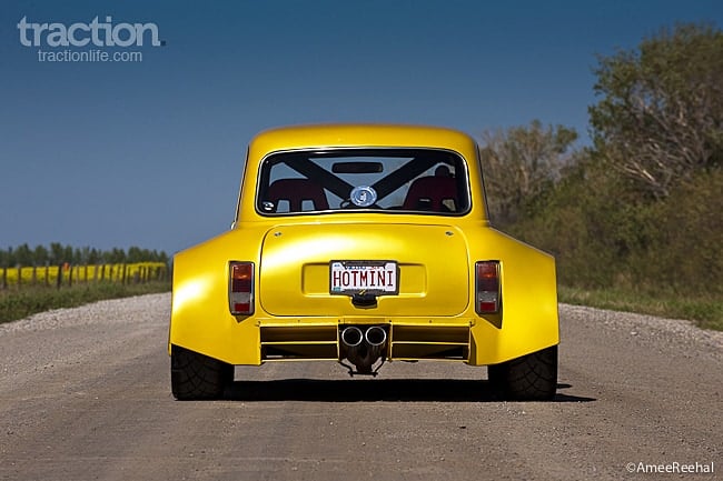 500HP: Mid-Engined 1975 Austin Mini Custom