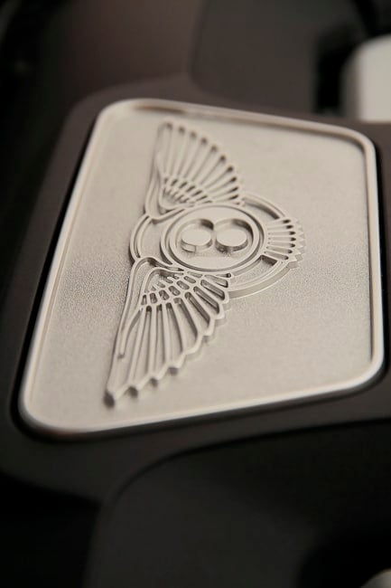 2011 Bentley Continental GT emblem inside