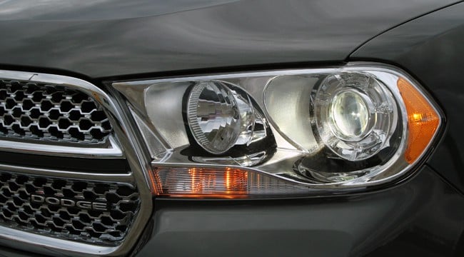 2011 Dodge Durango Citadel front headlights