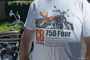 Honda CB750 Motorcycles t shirt photo Amee Reehal