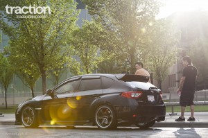 Slammed 2008 Subaru STI Hatchback Packing 285-HP TractionLife