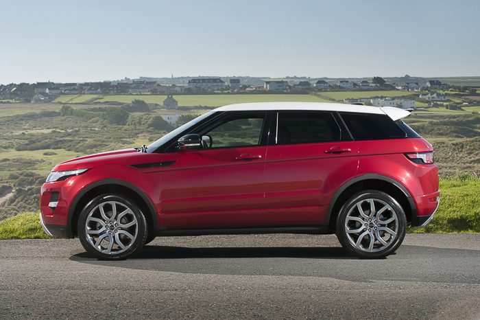 2013 Range Rover Evoque side profile