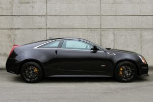 2013 Cadillac CTS-V Coupe side view