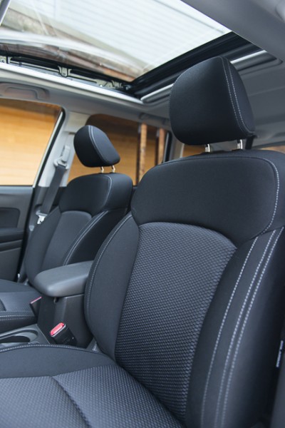 2014 Subaru Forester interior front seats