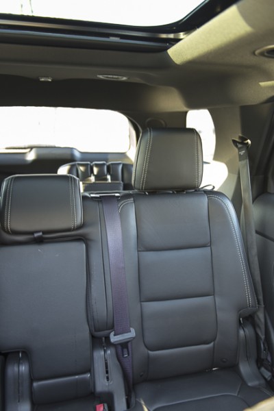 2013 Ford Explorer Sport interior 2nd row seats