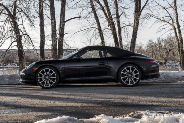 2013 Porsche 911 Carrera Cabriolet sideview