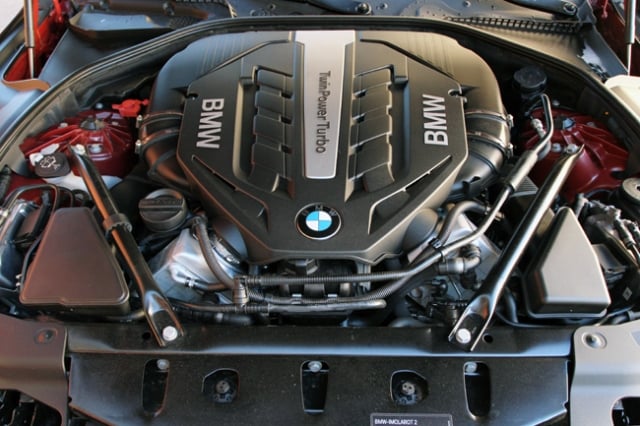 2013 BMW 650i Gran Coupe engine