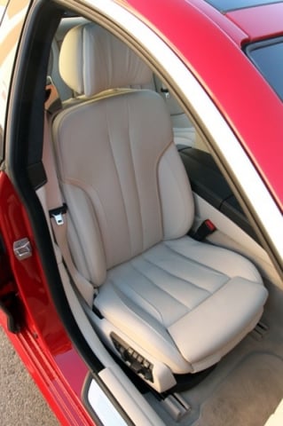 2013 BMW 650i Gran Coupe passenger seat