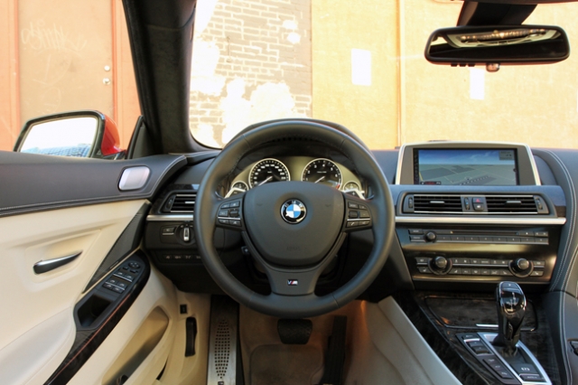 2013 BMW 650i Gran Coupe interior driver side cockpit