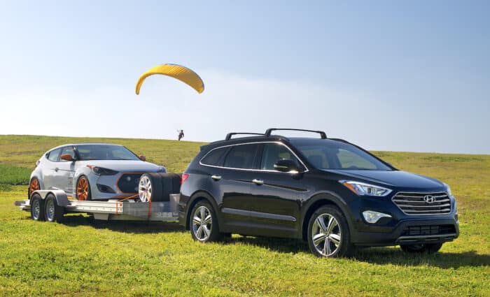 2013 Hyundai Santa Fe long wheelbase model