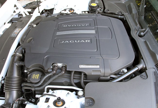 2013 Jaguar XKR engine