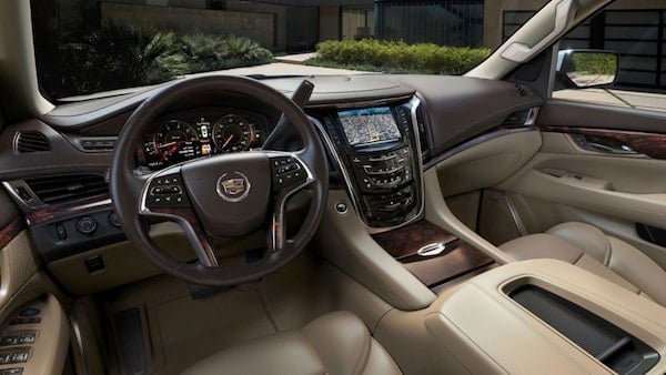 2015 Cadillac Escalade Review interior medium tone