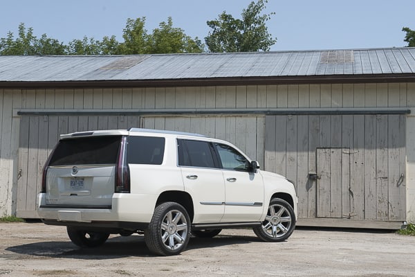 2015 Cadillac Escalade Review rear