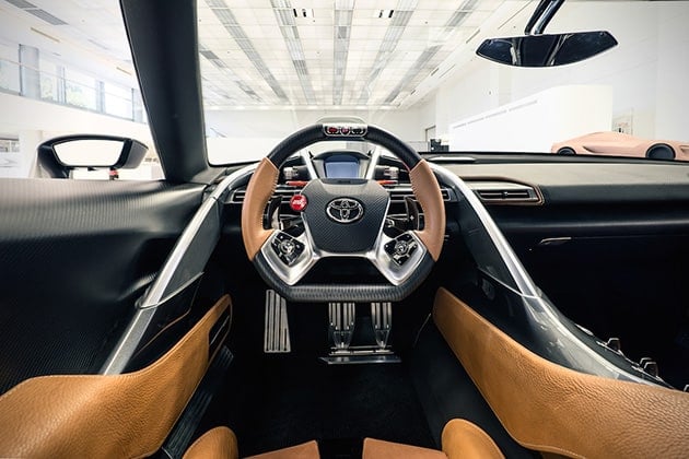 Toyota FT-1 Concept interior