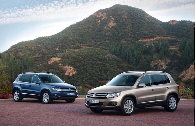 2015 Volkswagen Tiguan Review front