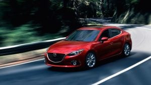 2015 Mazda3 Sport GT front driving