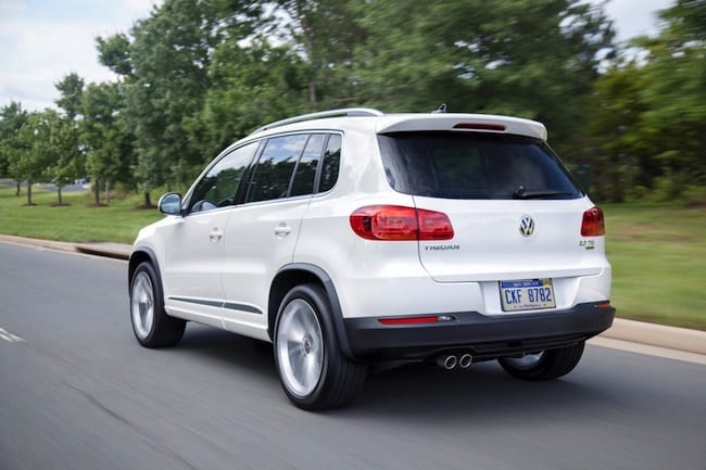 2015 Volkswagen Tiguan Review rear