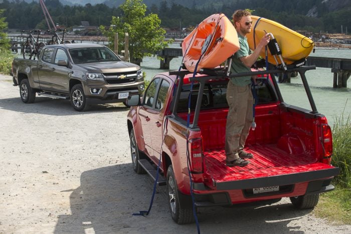 2015 Chevy Colorado Z71 with GearOn system 