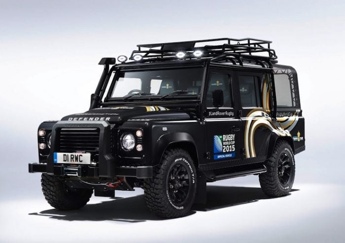 Rugby World Cup Land Rover Defender