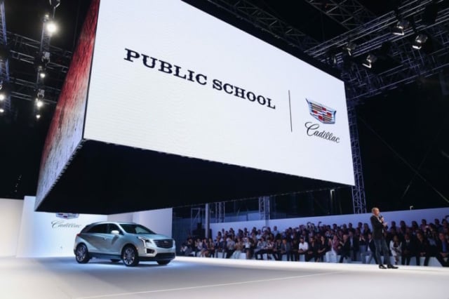 2017 CADILLAC XT5 teams up with fashion designers Public School