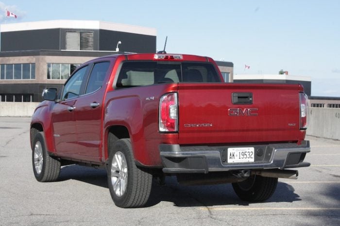 2016 GMC Canyon Diesel SLT rear view