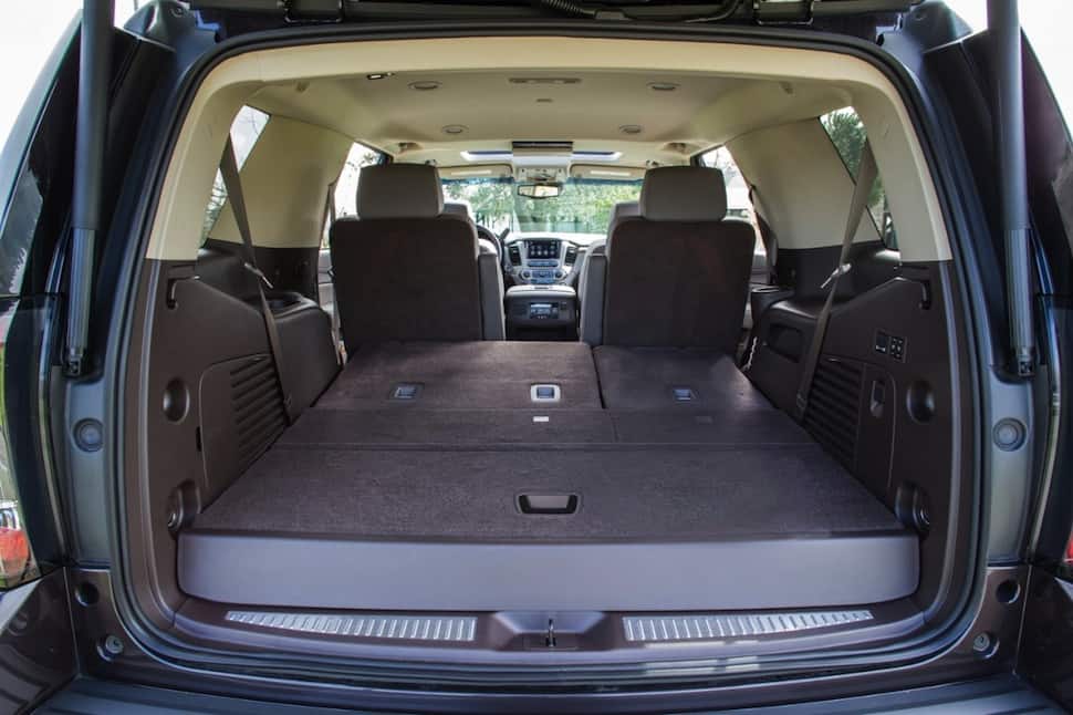 2016 GMC Yukon Denali interior cabin and cargo space