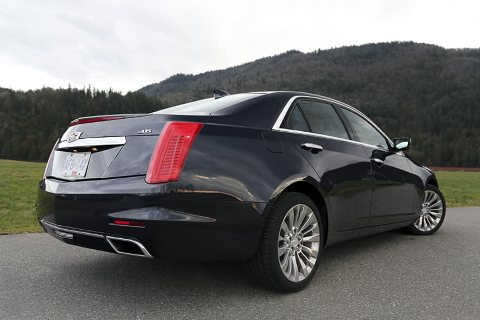 2016 cadillac cts rear