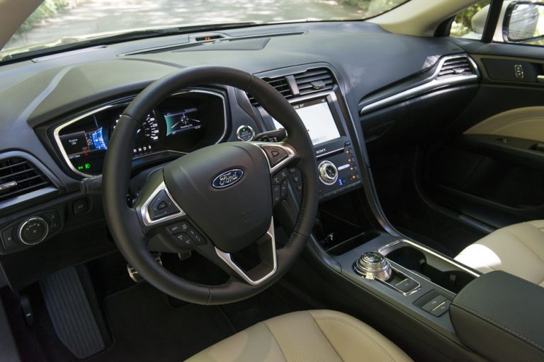 2017 Ford Fusion interior front