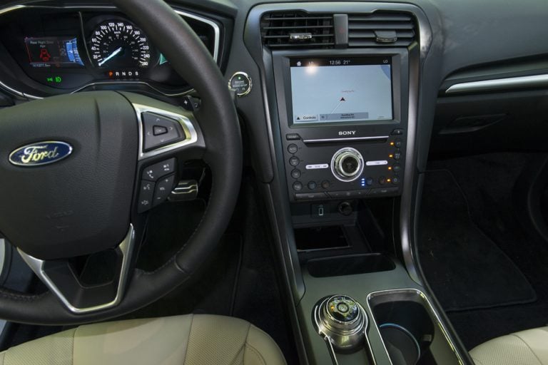 2017 Ford Fusion interior front