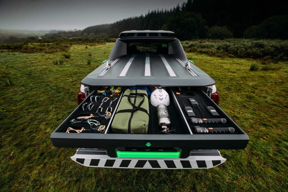 Nissan Navara EnGuard Concept Rescue Truck rear