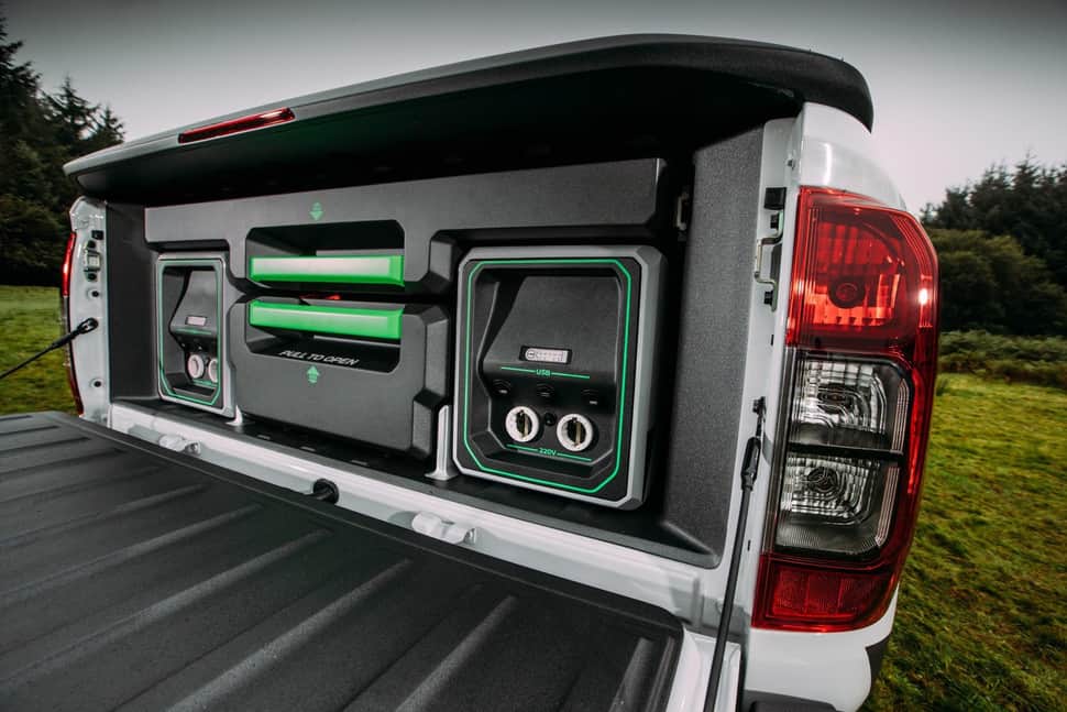 Nissan Navara EnGuard Concept Rescue Truck rearbed