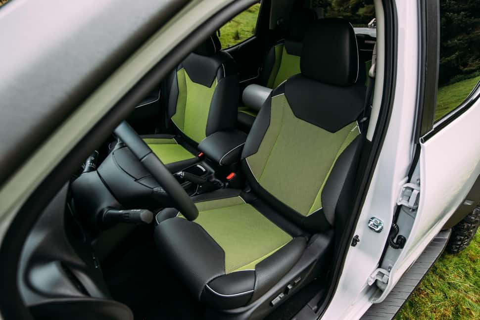 Nissan Navara EnGuard Concept Rescue Truck seats