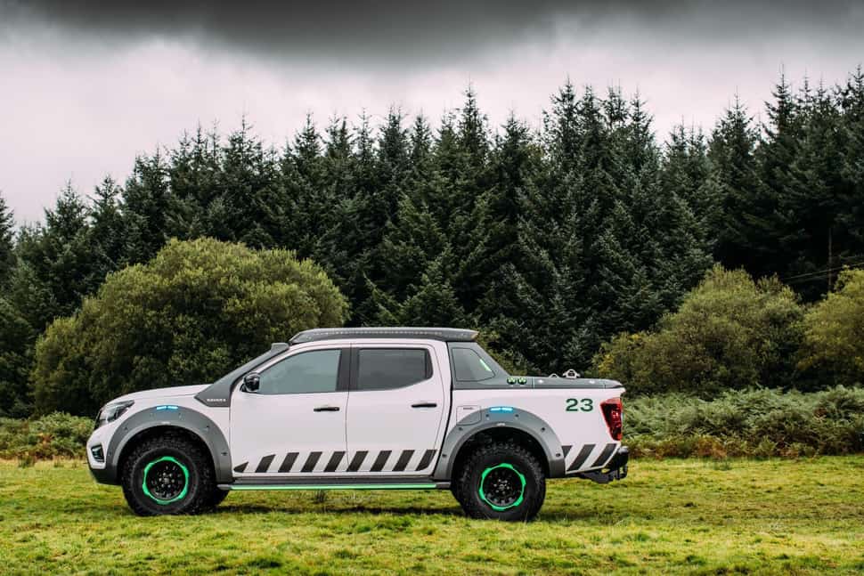 Nissan Navara EnGuard Concept Rescue Truck sideview