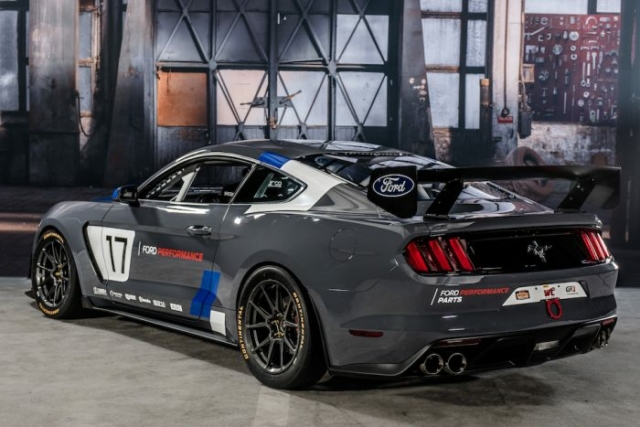Global Mustang GT4 Race Car Debut at 2016 SEMA Show in Las Vegas Global Mustang GT4 Race Car