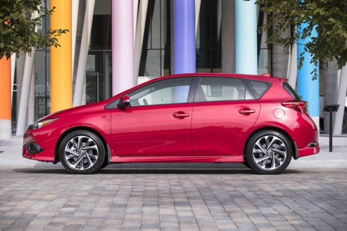 2017 Toyota Corolla iM side view