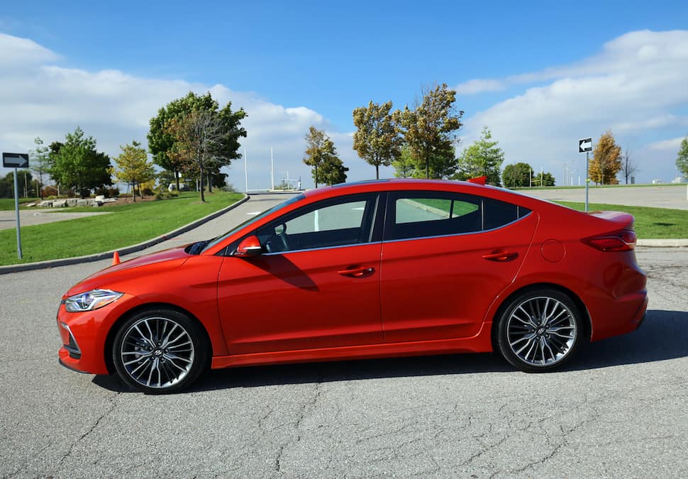 2017 Hyundai Elantra Sport sideview