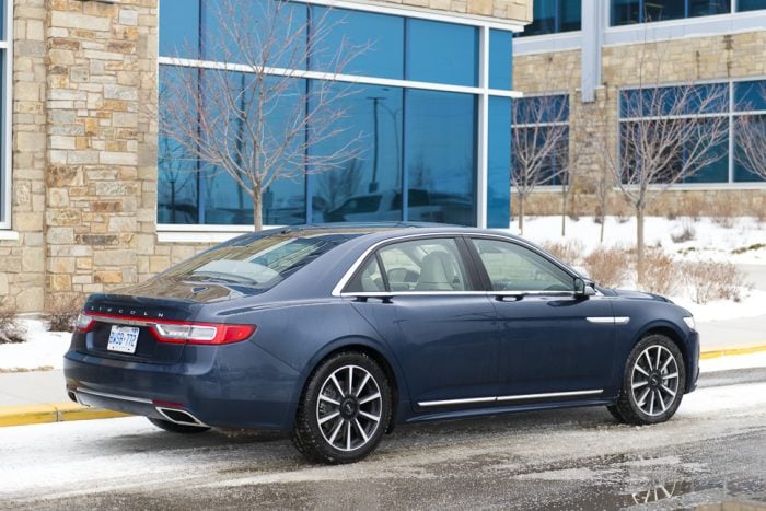 2017 Lincoln Continental Reserve rear