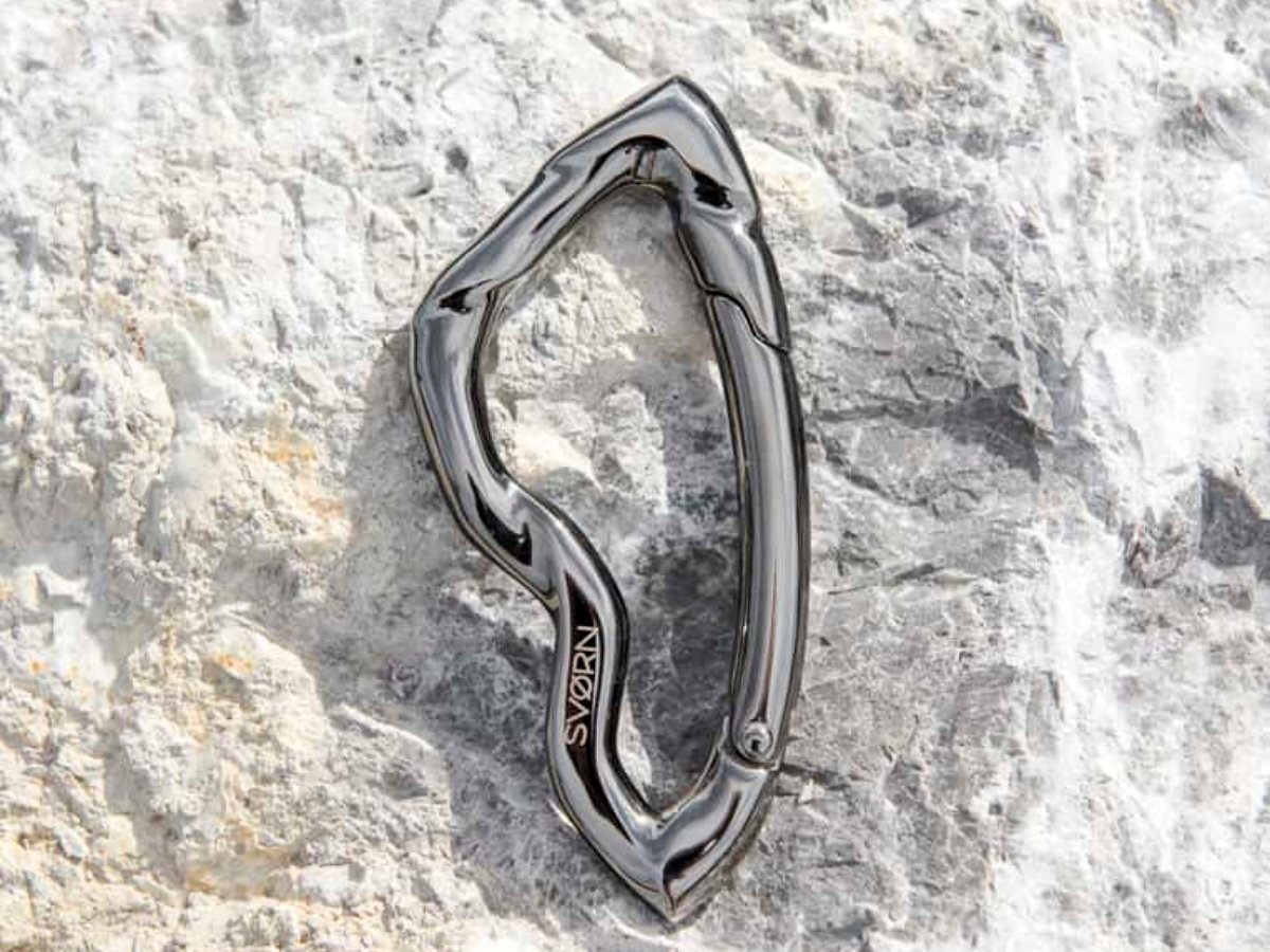 Stylish Carabiner by Swedish Designer SVØRN