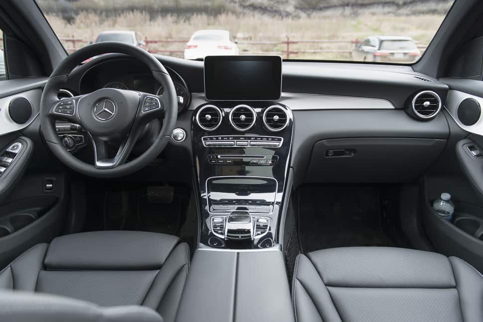 2017 mercedes-benz glc300 coupe interior