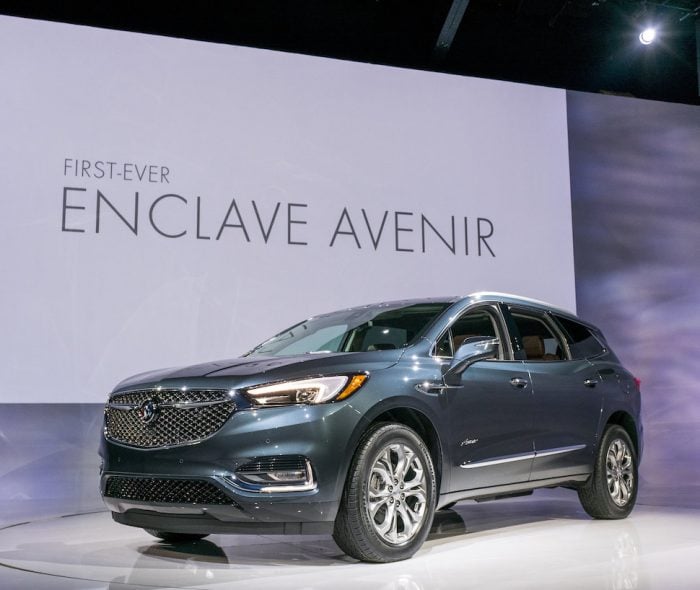 Buick Unveils 2018 Enclave Avenir
