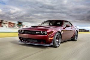 2018 Dodge Challenger SRT Hellcat Widebody front rolling