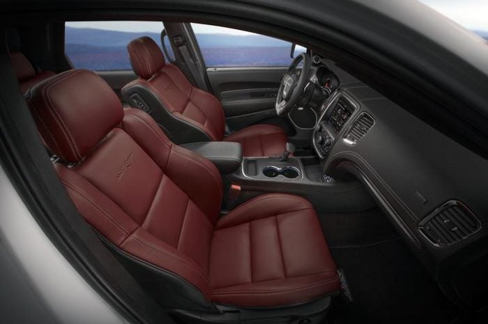 2018 Dodge Durango SRT front seats